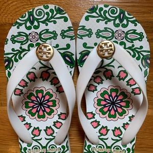 Tory Burch Printed Thin Flip Flop